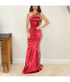 Sexy Off Shoulder Bodycon Wholesale Maxi Dresses Valentine'S Day Dress SD202187