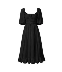 Square Neck Balloon Sleeve Ruffled Swing Vintage Dress Wholesale Dresses SDN535635 -OTIS Clothing Shop 02930e0d 36aa 4348 a750 5a052aa6cef5 043b14e6530516fb53356f835123f836