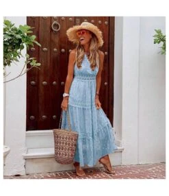 Polka Dot Print Lace Stiching V-Neck Chiffon Slip Swing Dress Sexy Sundresses Trendy Wholesale Maxi Dresses SD531742 -OTIS Clothing Shop 06c92019 bf47 454a bab0 712dfcc74315 82b2c63255b9de0906f306ade584860a
