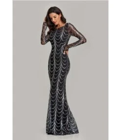 Sequin Slim Party Dress Elegant Party Long Sleeve Fishtail Evening Dress Wholesale Maxi Dresses SDN537007 -OTIS Clothing Shop 072e4231 4bbd 42a7 94a3 c5ea87fc398e a3f7ca3e071bd1a4a314fa9a07e8c0f5