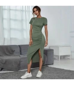 Solid Color T Shirt Dress Wholesale Casual Dresses SDN533640 -OTIS Clothing Shop 09f8a05f b78c 4ee9 96bb 7979919e45f6 b4f94a681eab6c5e6473b831aa1af24b