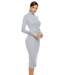 Fashion Button Long Sleeve Slim Fit Turtleneck Knitted Dress Wholesale Dresses SD182881 -OTIS Clothing Shop 0d45bcf6 c6bc 4d50 95d8 b6d14411ac8c 33f55e8a0e3ab8b88365eee0d2d99363