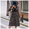 Lace Trim V Neck Long Sleeve Nipped Waist Midi Floral Dress Wholesale Dresses SDN538603 -OTIS Clothing Shop 0e6a2d7b 20db 414a ac74 3c684c37012c 5eaca93c3b89be46f1519e833d3c291a