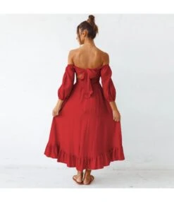Square Neck Balloon Sleeve Ruffled Swing Vintage Dress Wholesale Dresses SDN535635 -OTIS Clothing Shop 11f07113 784d 44ce 874d 99aa9a5ce00c 764dd6e51b138265a7aa2d54b2592bb1