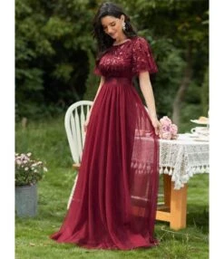 Elegant Crew Neck High Waist Mesh Swing Prom Evening Dress Wholesale Maxi Dresses SDN535237 -OTIS Clothing Shop 1342d292 40ff 4afc a350 9e23bf4e8619 b3d8570a39dc2a5f1f14776c5c126e80