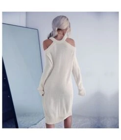Wholesale Dresses Sweater Dress Knitted Dress Off Shoulder Halter Neck SD181225 -OTIS Clothing Shop 13a691d1 71a9 4397 aa9e 5828b27e2376 D609AB26DAA82D16E72A609403ACE06A