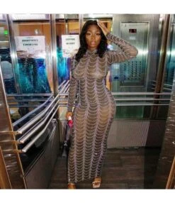 Wholesale Maxi Dresses In Bulk Slim Dress Hot Drilling SD110175 -OTIS Clothing Shop 15889acc 5692 4d2e 9b95 0d0796990b4c 0E3527D2567E310F5E722206CAC90014