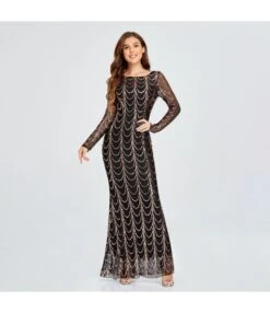 Sequin Slim Party Dress Elegant Party Long Sleeve Fishtail Evening Dress Wholesale Maxi Dresses SDN537007 -OTIS Clothing Shop 174e2a08 035c 4e75 9389 56ae332aa723 c8a651a11f55eedcc8a091915bd406ad