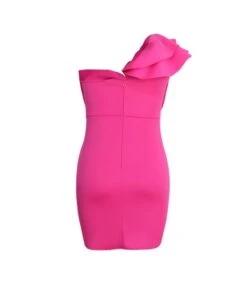 Sexy Single Shoulder Bow Backless Slim Package Hip Dress Wholesale Dresses V5923050600017 -OTIS Clothing Shop 17602058516 433451549