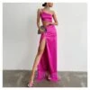 Solid Color One Shoulder Hollow Waist Tassel Sexy High Slit Party Sling Dress Wholesale Maxi Dresses N5323021500002 -OTIS Clothing Shop 1fdb6153f751440e8ea5afaa012edbe1 3