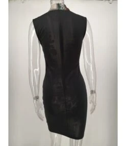 Sexy Flower Embroidery Sequins Mesh Party Dress -OTIS Clothing Shop 200916552 8