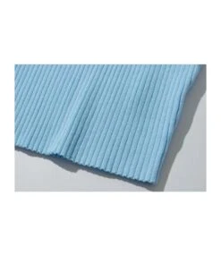 Reversible Knotted Rib-knit Tank Dress Cheap Wholesale Womens Clothing Dresses -OTIS Clothing Shop 210302838 10