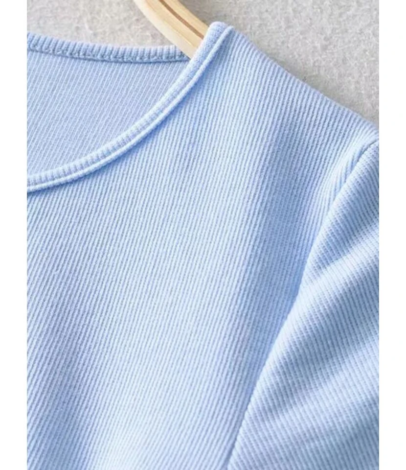 Solid Color Smock Lace-up Short Sleeve Bodycon Dress 210601979 6 Solid Color Smock Lace-up Short Sleeve Bodycon Dress 210601979 - Image 4