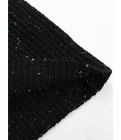 Low Cut Loose Sweater Short Dress 210812797 -OTIS Clothing Shop 210812797 4