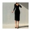 Sexy Square Neck Dress Long Sleeve High Waist Slim Midi Slit Wholesale Dresses SDN561690 -OTIS Clothing Shop 226dbd3a afe2 4702 90e8 b288b3f4a2d1 1eaf25e5cb8846669c9d8d83c40a41d1