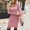 Casual V-Neck Lapel Mini Dress Single-Breasted Long Sleeve Bodycon Wholesale Dresses SDN562274 -OTIS Clothing Shop 23faccb6 afef 40c3 8de9 ee572b7d106f cd34c60f6b0763197c553f3d68fc57f7
