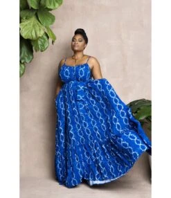 Printed Loose Long Sling Dress Wholesale Maxi Dresses Sexy Backless Wide Swing Lace Up Design SD203898 -OTIS Clothing Shop 240d59c6 a75d 4403 9baf 13b85d6c99af a926a8d8d27ebcd6ce7d707299a5081a