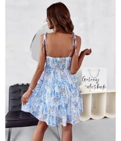 Floral Printed Agaric Laces Chiffon Sundresses Lace-Up Sling Ruffled Swing Dress Wholesale Dresses SDN533150 -OTIS Clothing Shop 26850d3b 7fa1 4ac2 a03f cac6015bcf80 2155fd4d7c39d3d2fdf1f26d98e3b848