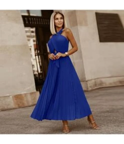 Sexy Cross Wrap Chiffon Dress Pleated Lace Up Casual Wholesale Dresses SD580198 -OTIS Clothing Shop 2f672f28 313d 4c04 908f f19983b54ef5 988726dad7bbc8ccc1b94983c01416bc