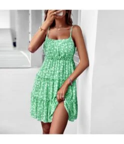 Floral Printed Agaric Laces Chiffon Sundresses Lace-Up Sling Ruffled Swing Dress Wholesale Dresses SDN533150 -OTIS Clothing Shop 2f8a5000 32f9 4766 addb 1035c631366a 0f98bc3547912955007989fb6c651f39