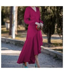 Irregular Ruffled Fashionable Long-Sleeved V-Neck Maxi Dress Wholesale Dresses SDV464122 -OTIS Clothing Shop 314ed82a 3a96 4794 a6ba 2f75ff29139d 0f29afdbb1b0e129f4022f5566f1866a