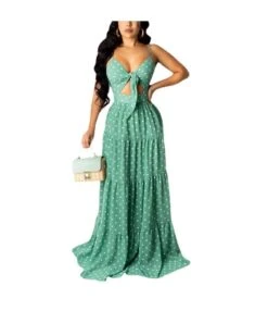 Polka Dot Print Bowknot Sundresses Cutout Sling Smocked Dress Sexy Wholesale Maxi Dresses SDN533158 -OTIS Clothing Shop 3994ddef 91c2 4ee4 96e3 c1ee4a86bfea c609932e56c4818f4bae9b9f7d154d7d
