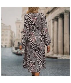 Fashion Printed Nipped Waist Slit Dress Casual Dress Wholesale Dresses SDN537971 -OTIS Clothing Shop 40ea8291 e585 464b a87f ef30ba95c852 0e7c39955bf128e94a6a52ae350ee374