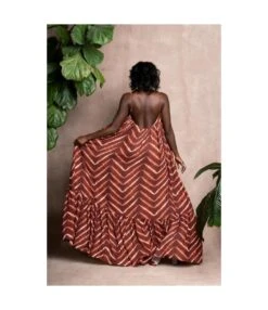 Printed Loose Long Sling Dress Wholesale Maxi Dresses Sexy Backless Wide Swing Lace Up Design SD203898 -OTIS Clothing Shop 427a3043 6d92 4654 856c d3cfcd5d9813 7ea29fdf162f281659559dce5dccc597