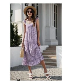 Elegant Slip Floral Dress Single-Breasted Backless Ruffled Wholesale Dresses SDN560363 -OTIS Clothing Shop 4921d02b 45ee 44b1 9b01 08f98f33497c 07171e9c28faaa928983edb206a82e51