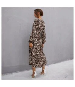 V Neck Buttons Trim Leopard Print Women Dress Wholesale SD030508 -OTIS Clothing Shop 492938c9 dc3b 4fe5 b8c4 9403a1517264 53151F26CB73A1B4903E63366D503C5E