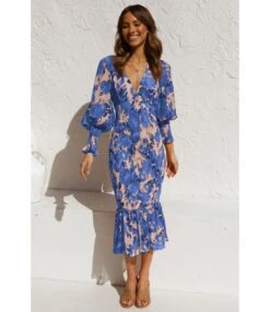 Long Sleeve V-Neck Printed Fishtail Slim Ruffle Dress Wholesale Dresses SDN535656 -OTIS Clothing Shop 4bcee159 2393 4c96 8911 e3ede8abc14f 22407376cadfd426653929edaa912693