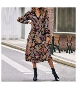 Lace Stitching V-Neck Long-Sleeve Printed Slim A-Line Dress Wholesale Dresses SDN538602 -OTIS Clothing Shop 4cf61004 0fa1 417c 9174 a5b1e14d6fcc 7f11369b1a9a68d0b398b43f23f5dd69