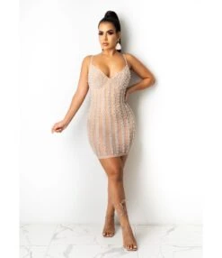 Sexy Perspective Sling V Neck Hot Drill Nightclub Bodycon Mini Dress Wholesale Dresses SDN562575 -OTIS Clothing Shop 4f5bfbdf 0508 4c0d a133 6505da903572 e9b7dacd1adb5fa6b56eddf2ca19d024