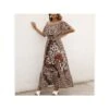 Leopard & Floral Printed Off Shoulder Ruffled Wide Lapel Resort Dress Wholesale Maxi Dresses SDN533198 -OTIS Clothing Shop 52a837ce 7acb 4387 b406 87653b584946 cd4fd0bbc316ce25097c011df845543e