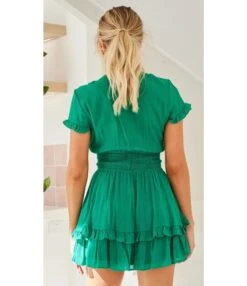 Solid Color Lace-Up V-Neck Layered Ruffled Dress Wholesale Dresses SDN535553 -OTIS Clothing Shop 54665a3a a550 4350 a277 f16b0e41786d 7f6508f31ae0d1bc2472a59374127a35