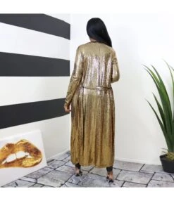 Golden Sexy Open Shawl Lace Up Design Wholesale Maxi Dresses Shirt Dress SD203897 -OTIS Clothing Shop 597c9f41 a920 432a 9a38 7ba2c0e0a9d2 1da17c7d1e9cdc2ace6c288bc3bc7245