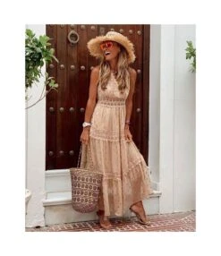 Polka Dot Print Lace Stiching V-Neck Chiffon Slip Swing Dress Sexy Sundresses Trendy Wholesale Maxi Dresses SD531742 -OTIS Clothing Shop 5bc659e5 933f 4f14 8069 4488ebd3e146 6BF02E33BE2340F6A496E71D0B960DD9
