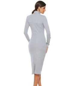 Fashion Button Long Sleeve Slim Fit Turtleneck Knitted Dress Wholesale Dresses SD182881 -OTIS Clothing Shop 615efc69 b279 4e21 a989 711dc8d7742e 220870d4db71a4e4095c2e2fda25b61d