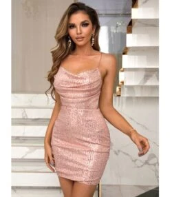 Sexy Halter Pile Neck Sequin Backless Party Bodycon Mini Dress Wholesale Dresses SD5117371 -OTIS Clothing Shop 68b03a5b 3043 4678 8ad9 34300f93efac 2d182e4a000c67011b09dc6591e9a8d4