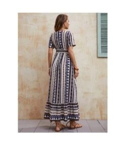 Fashion Printed Short Sleeve V-Neck Vacation Maxi Dresses Wholesale Bohemian Dress For Women SD531450 -OTIS Clothing Shop 69ce249d 8bbc 4a31 a363 e6e038a29193 878adf115a49335cffc674a6ab216767