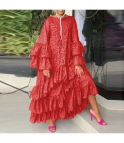 Flare Sleeve Printing Ruffled Trim Swing Long Dress SD080522 -OTIS Clothing Shop 6d8a89f8 fbe2 4745 96c6 e69bb67c4254 A2195A93A5D8D88A63B3CEC015B6D78F