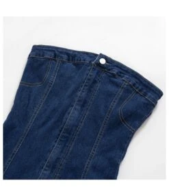 Sexy Off-Shoulder Sleeveless Denim Dress Button-Zip Bodycon Wholesale Dresses SDN561098 -OTIS Clothing Shop 6ddccc18 9ee0 41c7 bcce 5fac8e90f250 2fa475186353829a6d3cb35904888ff5