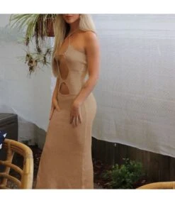 Sexy Suspenders Cutout Knit Dress Solid Color Side Slit Bodycon Wholesale Dresses SDN560749 -OTIS Clothing Shop 7299b1b8 e0d7 4b78 9d54 3d09d46f3403 6dc5de559a9fda546c5ee04d4c9daf55