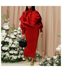 Wholesale Xmas Bow-Knot Bodycon Dress SD161584