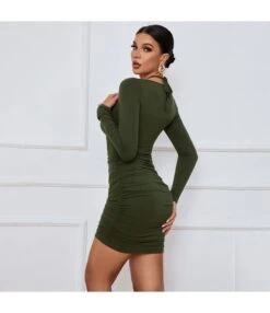 Sexy Halter-Neck Hollow Strap Tight Long Sleeve Bodycon Dress Wholesale Dresses SDN538004 -OTIS Clothing Shop 7ba6be60 aa92 4df0 b490 6e3171595a80 acb7d2f1da9115fec91a59c5e44e3fb6