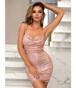 Sexy Halter Pile Neck Sequin Backless Party Bodycon Mini Dress Wholesale Dresses SD5117371 -OTIS Clothing Shop 8253db85 165a 4764 9545 8197cf14f1ff 7ff9c8e62b5f64499c74d073eeb165d6
