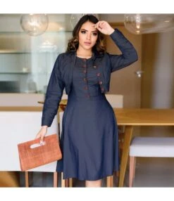 Long Sleeve Slim Short Jackets & Tank Dress Denim Suits Wholesale Women'S 2 Piece Sets SON561279 -OTIS Clothing Shop 858d962a f3ff 4fca ba59 c6437f8ca1d8 9258b2876cd165decf8667d60e007cfe