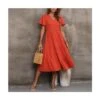 V-Neck Flare Short Sleeve Casual Smocked Dress Wholesale Dresses SDN580913 -OTIS Clothing Shop 86982061 8893 44e7 bd6b 580e26771c67 1274a4844b8e03e9549e8902b0437e64