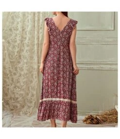 Printed Square Neck Sleeveless Casual Pastoral Style Ruffled Dress Wholesale Dresses SDN533577 -OTIS Clothing Shop 8824cbed f39c 457e 9702 7b1539ef1fb5 d74ed1f299e9ac8c961d501b479b5149