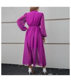 V-Neck High Waist Balloon Sleeve Casual Purple Swing Dress Wholesale Dresses SDN537340 -OTIS Clothing Shop 88d5acfa 757d 4511 a978 aba6836bafe1 219eb2204374f346678fe8332fd49efc